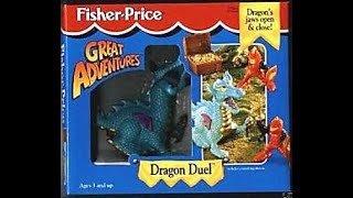 Fisher Price Great Adventures Dragon Duel [upl. by Ahsiuq493]