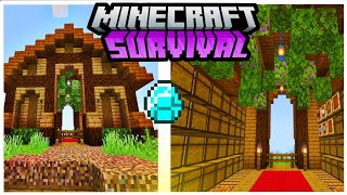 I Build A Storage Room In Minecraft Survival 3 [upl. by Beichner]