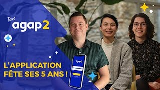 Tous agap2  Notre application interne fête ses 5 ans  🎉 [upl. by Anitap78]