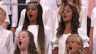 Childrens Choir at the October General Conference 2024 [upl. by Ayotel]