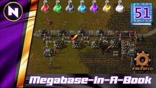 Improved ARTILLERY OUTPOST amp Monitoring  51  Factorio MegabaseInABook Lets Play [upl. by Brit]