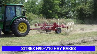 Sitrex H90V10 Hay Rakes  Ford Distributing [upl. by Larret]