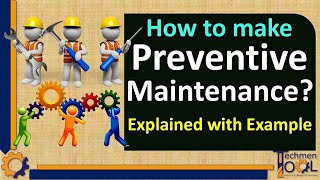 How to make Preventive Maintenance  Maintenance Checklist  Predictive  Production  with example [upl. by Paley341]