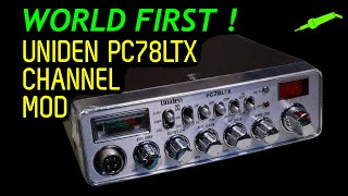 🔴 Uniden PC78LTX Channel Modification  WORLD FIRST   No1260 [upl. by Nirtak]