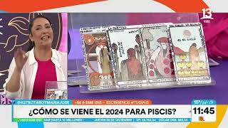 Predicciones 2024 para Capricornio Acuario Piscis  Tu Día  Canal 13 [upl. by Eugirne222]