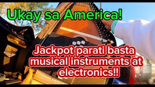 Ukay sa America Jackpot sa electronics at Musical Instrument Flea Market finds [upl. by Maleki]