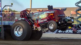 2022 World Series of Pulling Unlimited Super Stock Tractors Summit Motorsports Park Thursday [upl. by Wymore]