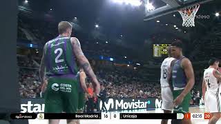 Facundo Campazzo 10 puntos vs Unicaja [upl. by Sidnee]