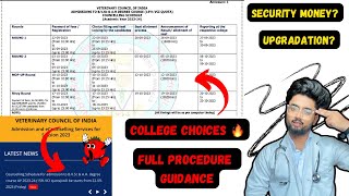 VCI Counselling 2023  VCI Choice Filling 🔥  VCI Rules and Regulations [upl. by Delmore]