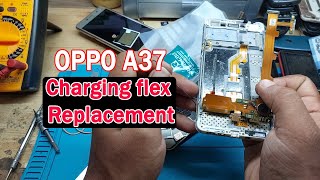 Oppo A37 Charging flex Replacement charging strip [upl. by Odawa]