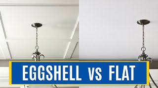 Which Paint Sheen to Use on Ceilings Eggshell vs Flat Paint Sheen [upl. by Deny]