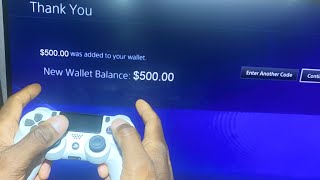 How to get free 500 PSN CODE on PS4 Unpatched [upl. by Shanahan]