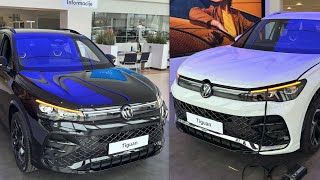 NEW Volkswagen TIGUAN 2024 Black vs White  Two colors comparison [upl. by Annawat]