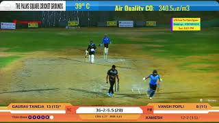 Sunday Blast T20 Live Cricket at The Palm Square cricket Ground [upl. by Ayotahs665]