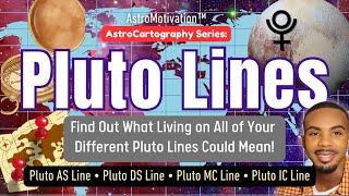 PLUTO LINES in AstroCartography ✈️🌎🗺️ Find Out What Living on Your Pluto Lines Could Mean 🧭📍 [upl. by Lizabeth]