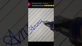 How to write the alphabet AtoZ in cursive writingHandwriting practice cursivehandwriting our name [upl. by Bega]