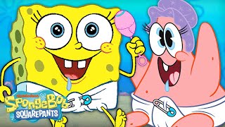 Every Baby EVER 🍼  SpongeBob [upl. by Holds131]