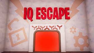 FORTNITE IQ ESCAPE ROOM 🧠 by SaintFiji 2828 SOLUTION  MAP CODE 755994717261 [upl. by Oicatsana324]