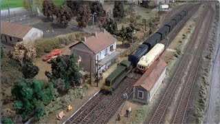 Bourse et Exposition ferroviaire SaintJeanleCentenier  Ardèche  France [upl. by Eelrahs]