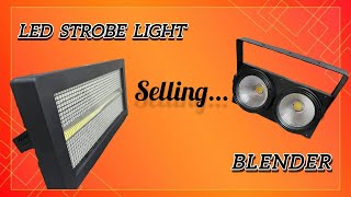 Led strobe lights  Blender lights [upl. by Dremann212]