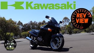 Kawasaki ZZR1100 Ninja ZX11 Review The fastest bike in its day [upl. by Llevram]