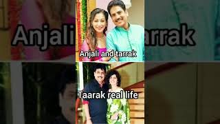 reel and real family of tmkoc character tmkoc nancy love trending famousviral [upl. by Nauhs]