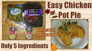 Easy Chicken Pot Pie♡5 Ingredients♡Collab with Madison Pippins [upl. by Poock]