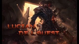 Skin Légendaire Lucian de lOuest  League of legends FR [upl. by Leesa]