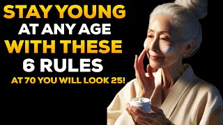 6 Rules to STOP Aging At 70 You Will Look 25 Buddhist Story [upl. by Parnas]