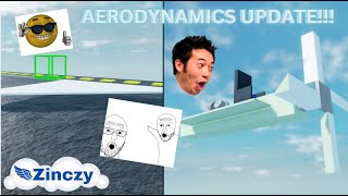 Aerodynamics update  Roblox Plane Crazy [upl. by Fante]