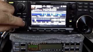 Elecraft KX3 Vs Icom 7300 CW 20 meters  IW2NOY [upl. by Hiamerej]