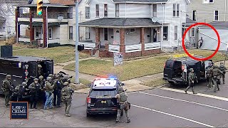 Murder Suspect Flees Heavily Armed SWAT Team in Daring Escape Attempt [upl. by Der190]