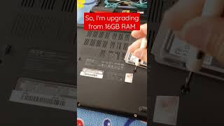 Upgrade to 40GB RAM  Acer P214G3 Intel Core i51135G7 16GB RAM acer travelmate windows10 fyp [upl. by Lanoil303]