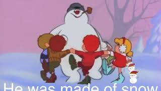 Frosty the snowman  Sing Along [upl. by Billen]