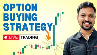 1 min Option Buying Strategy  Live Trading [upl. by Nirel]