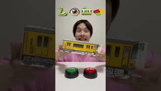 Saamp vs small train challenge 🤣 short trending foodchallenge [upl. by Torruella]