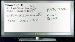 Deductive Reasoning Examples Basic Geometry Concepts [upl. by Mariken]