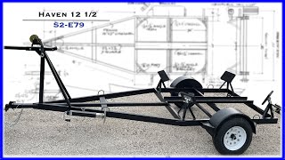 Sailboat Trailer Build Complete Steps S2E79 [upl. by Goldfinch]