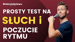 Słuch muzyczny i poczucie rytmu  NAUKA ŚPIEWU  Lekcja 2 Śpiewaj Świadomie [upl. by Enogitna]