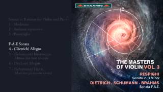 Masters of Violin Vol 3 Respighi Dietrich Schumann Brahms [upl. by Eelnyl852]