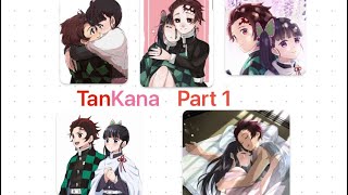 TanKana and GiyuShino part 1 demon slayer text story TanKana tanjiro has a nightmare [upl. by Labannah341]