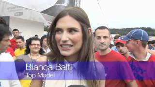 Zone TV 12 Bianca Balti allo Stand Tim [upl. by Sharona]