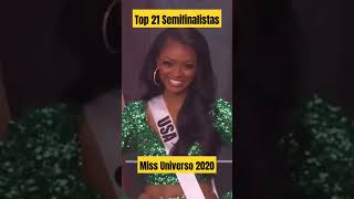 Semifinalistas Miss Universo 2020 missuniverse belleza miss [upl. by Attaymik]