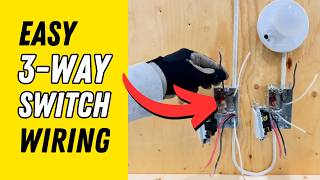 Easy 3 Way Switch Install diy electrical wiring [upl. by Assetak]