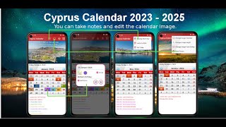 Cyprus Calendar 2024 [upl. by Wack]