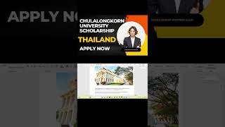 Chulalongkorn University Scholarship  Fully Funded Apply Now  Study in Thailand [upl. by Irehs659]