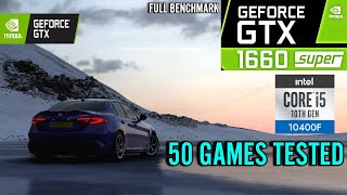 GTX 1660 Super  i5 10400f Test in 50 Games in 2024 [upl. by Liarret]