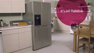 LG NonPlumbed Fridge Freezer Benefits [upl. by Jacquet]