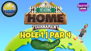 Master QR Hole 1  Par 4 EAGLE  Headed Home Tournament Golf Clash Guide [upl. by Ram]