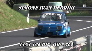 SALITA PEDAVENA  CROCE DAUNE 2023  IVAN SIMONE PEDRINI  FIAT 126 BIC GR5 700  VIDEOCLIP [upl. by Azitram262]